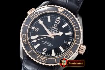 Omega Planet Ocean GMT Deep Black Sedna PVD/LE A5833 Mod