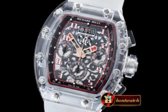 RM082K - RM011 Felipe Messa Big Date Sapphire Limited Red/Black