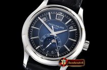 Patek Philippe Annual Cal. Moonphase Ref.5205 SS/LE Blue GRF MY9015
