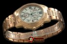 GU032A - G-Timeless Men Chrono RG/RG White Swiss Qtz