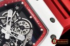 Richard Mille RM055 Bubba Watson CER/VRU Red Sk Red KVF MY8215 Mod