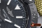 Breitling Avenger II Seawolf DLC/NY Black CF ANF Asia 2836