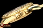 Best Replica Rolex Yachtmaster Men FG Gold Asia 2813 25J 28800