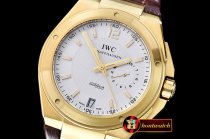 IWC Ingenieur Jumbo YG/LE White/Gold Asia 51113 Mod