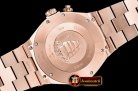 VACH. CONSTANTINE Overseas Dual Time Power Reserve RG/RG Blk TWA A1222