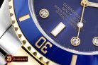 Rolex Submariner 116613 Diam YG/SS Blue BP V2 SP Asia 3135