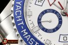 Rolex YachtMaster 116680 Blue SS/SS White BP Asia 7750 Mod