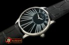 JD004B - Petite Heure Minute SS/LE Black ST 8003