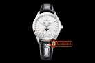 Jaeger Le Coultre Master Calendar Moonphase SS/LE White OMF MY9015 Mod
