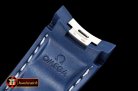 Omega Light Blue Rubber Strap for 2018 Aqua Terra 41mm