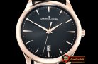 Jaeger Le Coultre Master Ultra Thin Date RG/LE Black ZF 1:1 MY9015 Mod