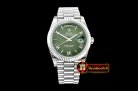 Rolex DayDate 228206 SS/SS Green Roman BP A3255 Mod