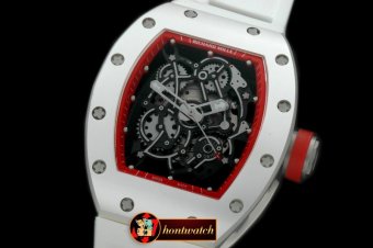 RM076B - RM055 Bubba Watson Tourbillon CER/SS/RU Custom Skeleton