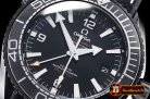 Omega Planet Ocean GMT Deep Black PVD/LE Black A5833 Mod