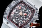 RM082K - RM011 Felipe Messa Big Date Sapphire Limited Red/Black