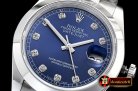 Rolex Datejust DJ2 41mm Oyt Smt SS/SS Blue Diam BP Asia 2813