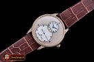 JAQUET DROZ Grande Secs Diams RG/LE White MOP ST 8003