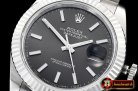 Rolex Datejust II DJ2 41mm Oyst Flt 904L SS/SS Grey/Stk ARF Asia 2824