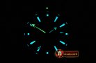 Omega Planet Ocean GMT Deep Black PVD/RU Blue JHF A2824 Mod
