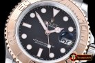 Rolex YachtMaster 116623 40mm RG/SS Black BP Ult Asia 2836