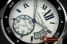 CAR0326C - Calibre de Cartier Diver SS/RU White A-2813