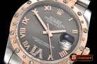 Rolex Datejust Midsize 31mm Diam Bez RG/SS Grey Diam BP A2836