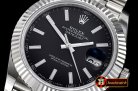 Rolex Datejust II DJ2 41mm Jub Flt SS/SS Black Stick BP Asia 323