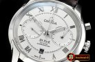 Omega De Ville Chronograph Cal.9300 SS/LE White JHF A7750