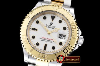 Rolex YachtMaster 116623 40mm YG/SS White BP Ult A3135 Mod