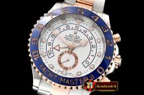 Rolex Yachtmaster 2 116681 Blue (Wrapped) RG/SS White BP Asia 4161