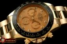 Replica Rolex Daytona 116528 YG/YG Gold Diam A-7750 Sec@6