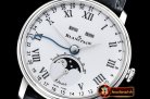 Blancpain Villeret Complications SS/LE Wht/Rmn OMF Miyota 9015