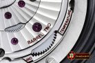 Omega Planet Ocean GMT Deep Black PVD/RU Blue JHF A2824 Mod