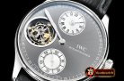IWC Portugese Regulator Tourb IW544602 SS/LE Grey ZF Tourb