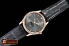 Jaeger Le Coultre Master Ultra Thin Moonphase RG/LE Grey ZF 1:1 MY9015