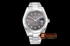 Rolex Datejust DJ2 41mm Oyt Smt SS/SS Grey Diam BP Asia 2813