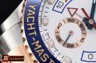 Rolex YachtMaster 116681 Blue RG/SS White JF Asia 7750 Mod