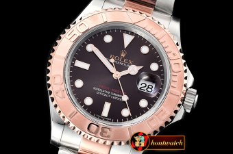 Rolex YachtMaster 116623 40mm RG/SS Brown ARF Asia 2824