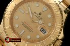 Best Replica Rolex Yachtmaster Men FG Gold Asian Clone 2836/3135