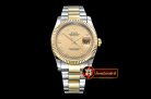 Rolex Datejust Man DJ 36mm Oyst Flt YG/SS (Wrap) Gold Roman BP A