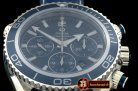 OMG0374B - Planet Ocean 45.5 Chrono SS/RU Blue 7753