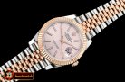 Rolex Datejust II 41mm Jub Flt Wrap RG/SS Rose Stick BP Swiss 2836