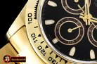 Rolex Daytona 116508 YG/YG Black/Stick BP A7750 4130 Mod