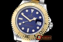 Replica Rolex YachtMaster YG/SS Blue BP MY9015 Mod3135