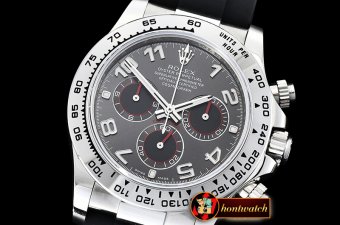 Rolex Daytona 116509 SS/RU Grey/Num OMF A4130 Mod