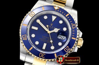 Rolex Submariner 116613LN 904L Cer YG/SS Blue ARF SH3135