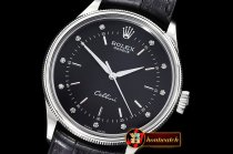 Rolex Cellini Time Ref.50509 SS/LE Black Diams Asia 3132