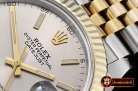 Rolex Datejust II DJ2 41mm Jub Flt Wrap 904L YG/SS L Grey Stk GMF A2836