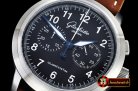 Glashutte Senator Navigator Chronograph SS/LE Black A7750