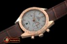 OMG0375B - Speedmaster Moon Watch RG/LE White Stick A-7750